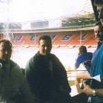 1998 uk tour - mark wright glenn peatling and peter smith at wembley stadium - aprl98-050