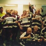 2001 state squad v nsw - anz stadium - victory makes it all worth while - pqld01-014